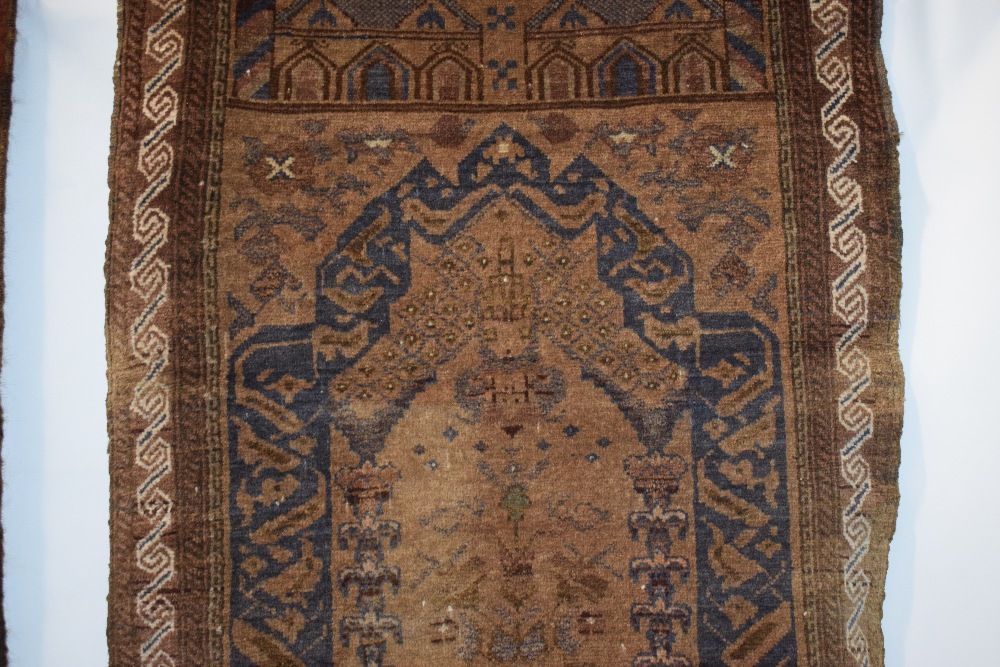 Two Baluchi rugs, north Afghanistan, second half 20th century, the first, 4ft. 6in. X 2ft. 11in. 1. - Image 10 of 13