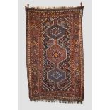 Attractive Luri rug, Fars, south west Persia, late 19th/early 20th century, 7ft. 10in. X 4ft.