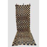 Long Fulani blanket, Mali, west Africa, mid-20th century, 14ft. 9in. X 4ft. 4in. 4.50m. X 1.32m. Few