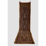 Good Sarab runner, north west Persia, circa 1900s, 16ft. 3in,. X 3ft. 6in. 4.95m. X 1.07m. Some wear