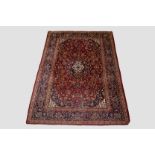 Harun Kashan carpet, west Persia, circa 1950s, 9ft. 11in. X 6ft. 9in. 3.02m. X 2.05m. Slight wear to