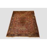 Heriz carpet, north west Persia, circa 1930s, 11ft. 3in. X 8ft. 10in. 3.43m. X 2.69m. Overall