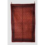 Nepalese rug, inner Asia, second half 20th century, 8ft. X 5ft. 1in. 2.44m. X 1.55m. Slight wear