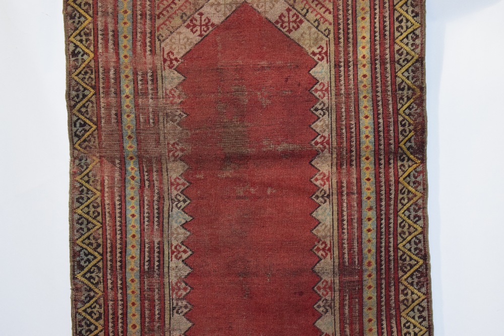Four rugs comprising: the first, Anatolian prayer rug, probably Kirshehir district, early 20th - Image 4 of 29