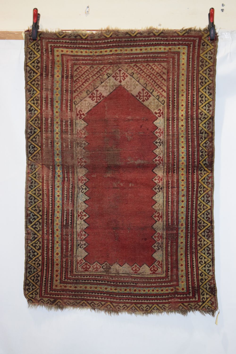 Four rugs comprising: the first, Anatolian prayer rug, probably Kirshehir district, early 20th - Image 2 of 29