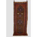 Attractive Sarab runner, north west Persia, dated 1312 (AH) [1894 AD] 9ft. 9in. X 3ft. 10in. Overall