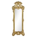 Exceptional American Rococo Revival Pier Mirror