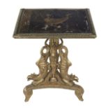 Meiji-Style Lacquered Occasional Table