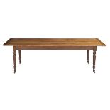 Southern Cypress and Oak Farmhouse Table