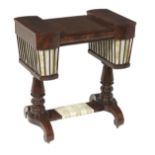 American Classical Mahogany Work Table