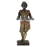 Italian Carved and Painted Venetian Blackamoor