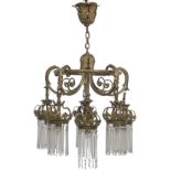 French Bronze Chandelier