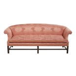 George III-Style Mahogany Settee