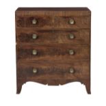 George III-Style Mahogany Chest