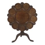 George III-Style Mahogany Tripod Table