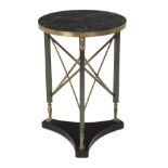 Empire-Style Marble-Top Occasional Table