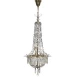 Neoclassical-Style Crystal Chandelier