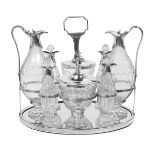 George III Sterling Silver Cruet Stand