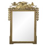 Louis XVI Giltwood Mirror