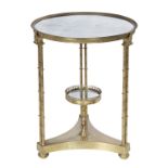 Directoire-Style Gilt-Bronze Center Table