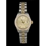 Lady's Rolex Diamond Datejust Watch