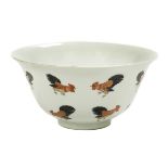 Chinese Porcelain "Chicken" Bowl