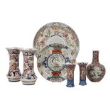 Sevens Pieces of Japanese Imari Porcelain