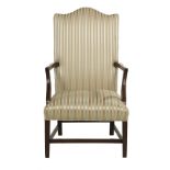 American Federal Mahogany Lolling Chair