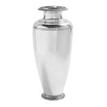 Large Tiffany & Co. Sterling Silver Vase