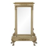 Empire-Style Pier Mirror with Jardiniere Base