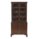 George III Mahogany Bookcase