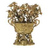 French Gilded Age Gilt-Bronze Centerpiece