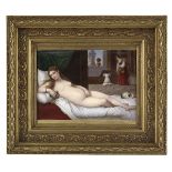 Berlin K.P.M. Porcelain Rectangular Plaque