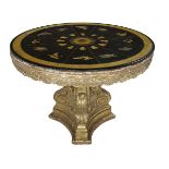 Continental Giltwood Center Table