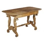 Charles X Elm Center Table