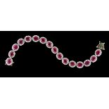 Ruby and Diamond Bracelet