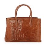 Alexandra Knight Alligator "Taylor" Tote