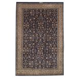Semi-Antique Signed Tabriz Carpet