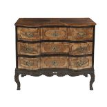 Italian Fruitwood and Elm Commode