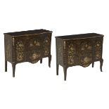 Pair of Louis XVI-Style Chinoiserie Commodes