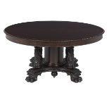 American Mahogany Dining Table