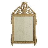 Louis XVI-Style Giltwood Mirror
