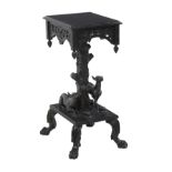 American Aesthetic Movement Occasional Table
