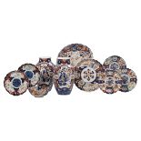 Ten-Piece Collection of Imari Porcelain
