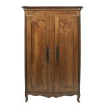 French Provincial Fruitwood Armoire