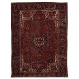 Semi-Antique Heriz Carpet