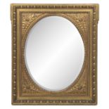 French Giltwood "Porthole" Mirror