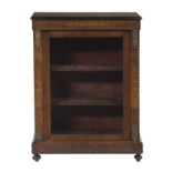 Napoleon III-Style Kingwood Bookcase/Vitrine
