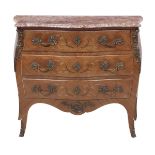 Louis XV-Style Marble-Top Commode