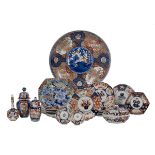 Eighteen-Piece Collection of Imari Porcelain